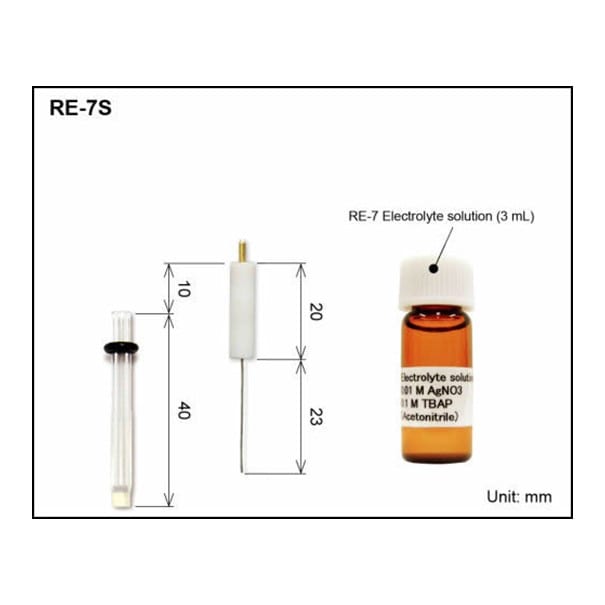 Reference electrode for Non Aqueous solution (Ag/Ag+ type)Reference electrode for Non Aqueous solution (Ag/Ag+ type)