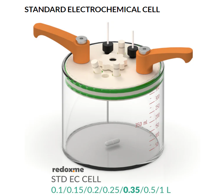 thumbnail interactive-video image 1 of Stonylab H-Type Electrolytic Cells, Borosilicate Electrochemical Cell 1 of 14